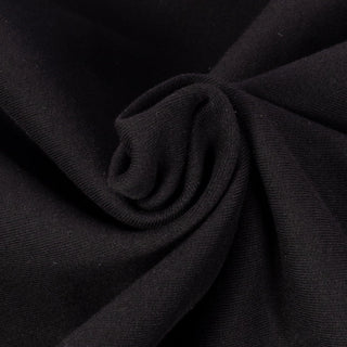 Merz b. Schwanen Deep Black Original Heavy Loopwheeled Sweatshirt - Germany (front view)