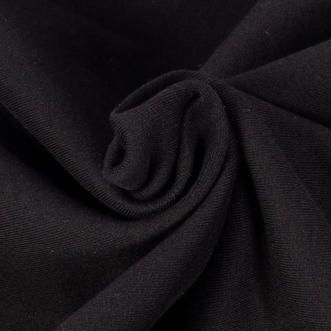 Merz b. Schwanen Deep Black Original Heavy Loopwheeled Sweatshirt - Germany (front view)