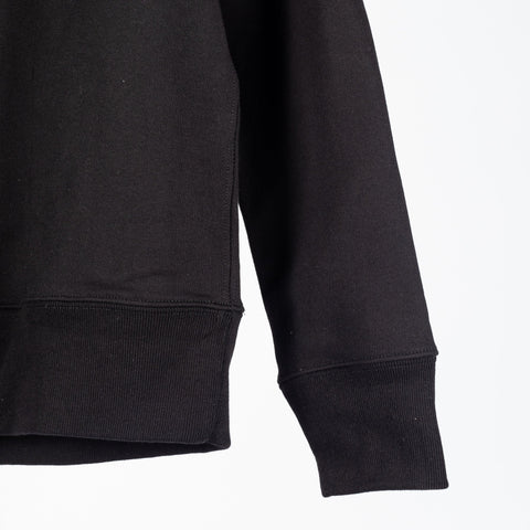 Merz b. Schwanen Deep Black Original Heavy Loopwheeled Sweatshirt - Germany (back view)