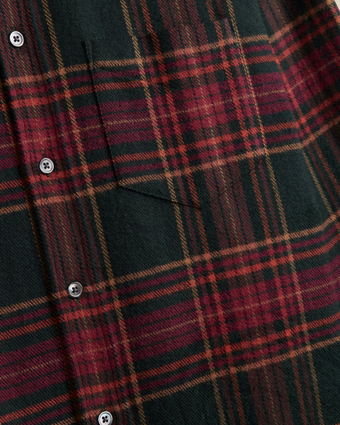 Portuguese Flannel Bravio Flannel Shirt (side profile)