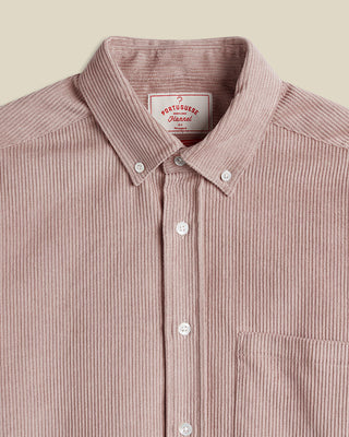 Portuguese Flannel Lobo in Old Rose (front view)
