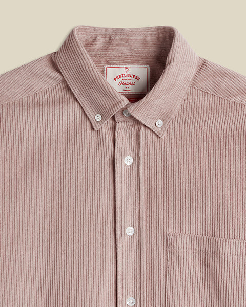 Portuguese Flannel Lobo in Old Rose (front view)