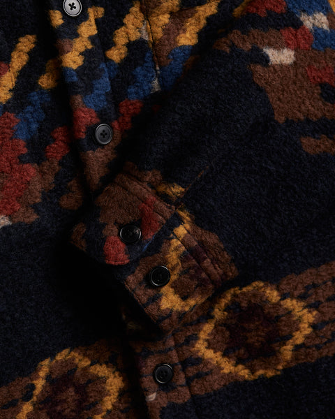 Portuguese Flannel Mia Knit Overshirt (fabric detail)