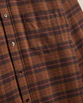 Portuguese Flannel Trigo Flannel Shirt (side profile)