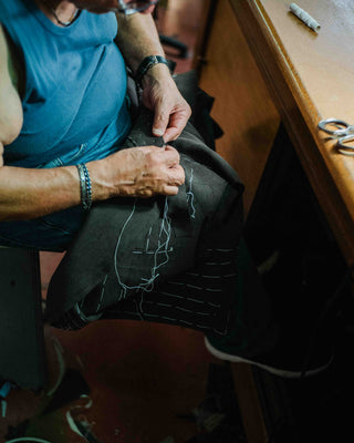 J. Mueser Naples atelier � sartoria overview, cutting floor