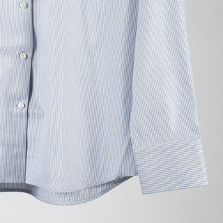 Stenstroms Blue Twill Dress Shirt (back view)