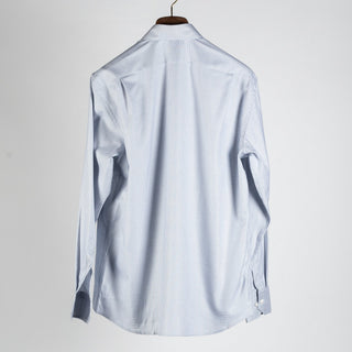 Stenstroms Blue Twill Dress Shirt (fabric detail)