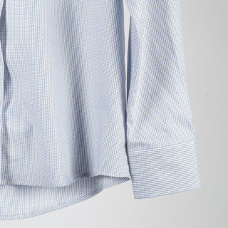 Stenstroms Blue Twill Dress Shirt (back view)