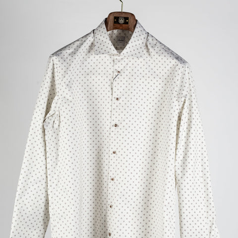 Stenstroms Light Beige Twill Dress Shirt - Sweden
