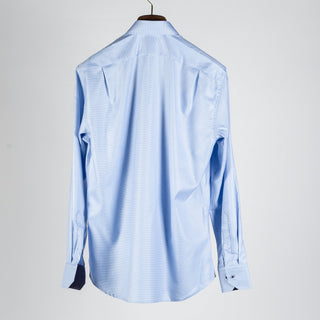 Stenstroms Light Blue Twill Shirt (fabric detail)