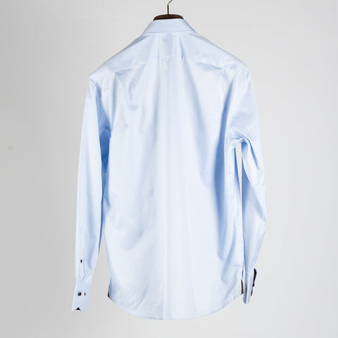 Stenstroms Light Blue Twill Shirt (fabric detail)