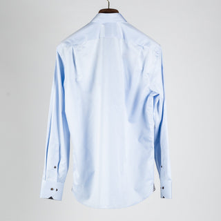 Stenstroms Light Blue Twill Shirt (fabric detail)