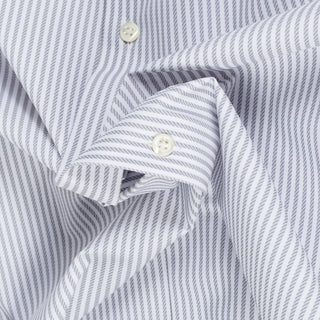 Stenstroms Light Grey Jersey Shirt (front view)