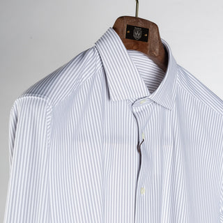 Stenstroms Light Grey Jersey Shirt (side profile)
