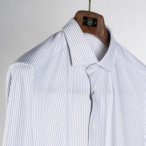 Stenstroms Light Grey Jersey Shirt (side profile)