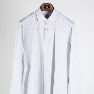 Stenstroms Light Grey Jersey Shirt (collar detail)