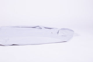 Stenstroms Light Grey Jersey Shirt - Sweden (buttonhole detail)
