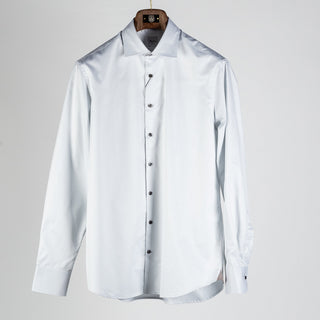 Stenstroms Light Grey Twill Shirt - Sweden