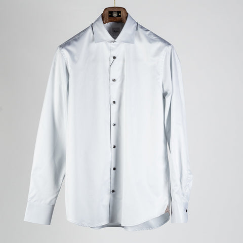 Stenstroms Light Grey Twill Shirt - Sweden