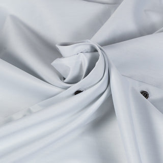 Stenstroms Light Grey Twill Shirt (front view)