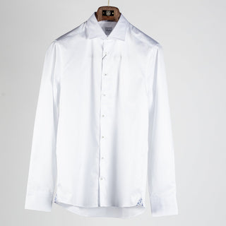 Stenstroms White Twill Casual Shirt - Sweden