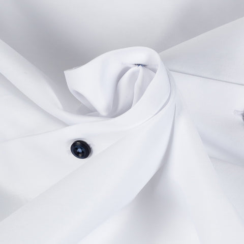 Stenstroms White Twill Shirt (front view)