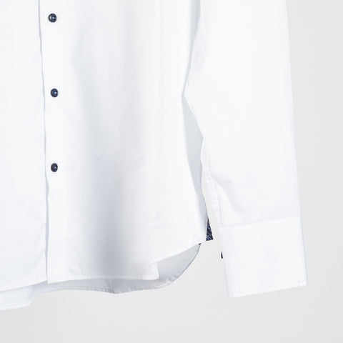 Stenstroms White Twill Shirt (back view)