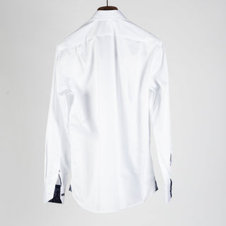 Stenstroms White Twill Shirt (fabric detail)
