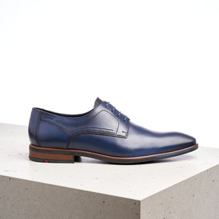 Navy Don Dress Shoes - Mr.Derk