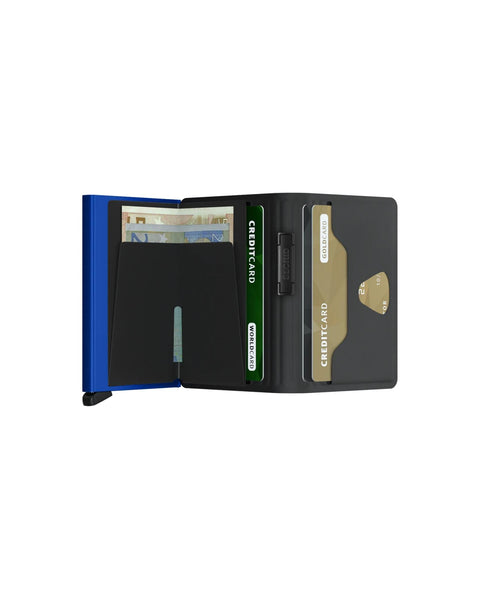 Secrid Black/Blue TPU Band Wallet 4