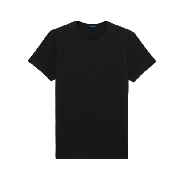Essential Crew Black Pima Tee