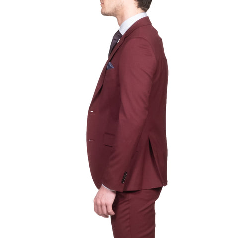 Burgundy Suit Slim - Mr. Derk Apparel Ltd.