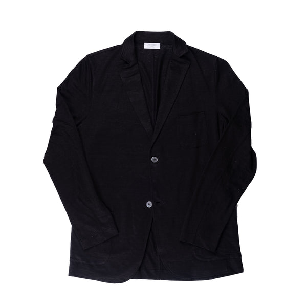 Black Linen Blazer