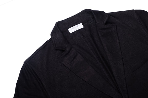 Gran Sasso Black Linen Blazer 2