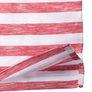 Gran Sasso Red Stripe Cotton Tee Shirt 3