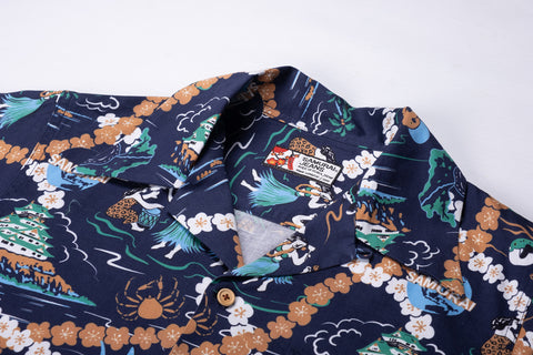 Samurai Jean Multi Floral Hawaiian Shirt 2