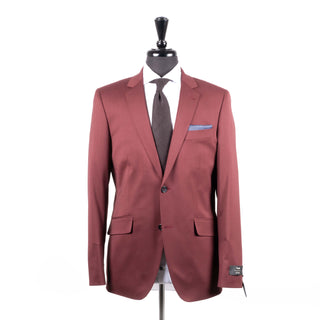 Horst Burgundy Suit Slim 2
