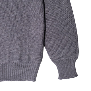 Gran Sasso Steel Blue High Neck Sweater 3