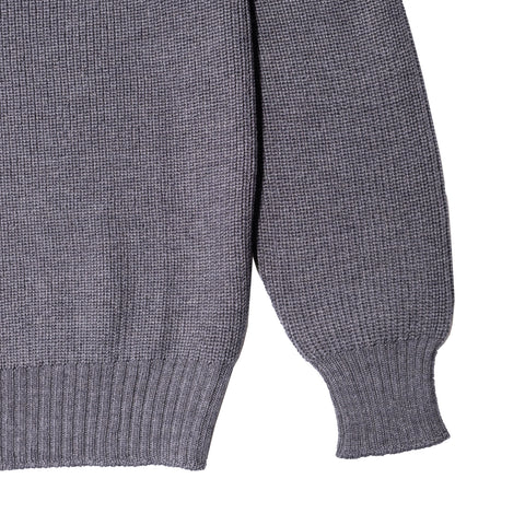 Gran Sasso Steel Blue High Neck Sweater 3