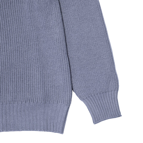 Gran Sasso Blue Crew Neck Sweater 3