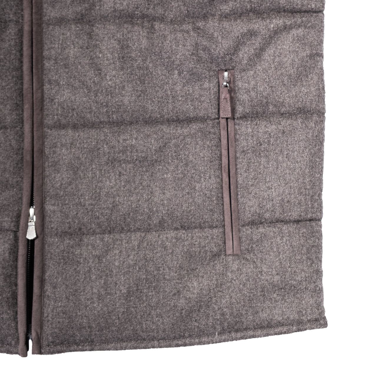 Grey Lined Wool Vest – Mr.Derk