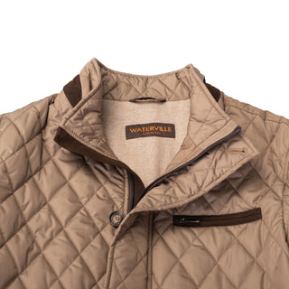 Waterville Tan Quilted Hunting Jacket 2