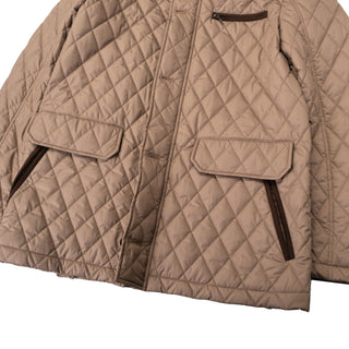 Waterville Tan Quilted Hunting Jacket 6