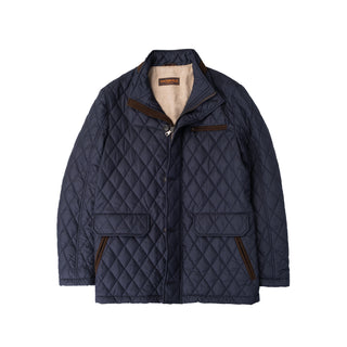 Waterville Navy Quilted Hunting Jacket 1