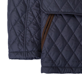 Waterville Navy Quilted Hunting Jacket 3
