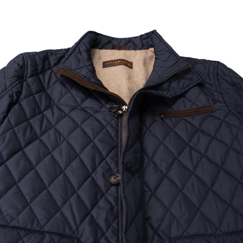 Waterville Navy Quilted Hunting Jacket 4