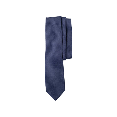 Drake's Navy Grenedine Handrolled Tie 1