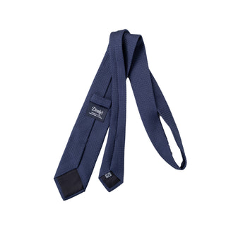 Drake's Navy Grenedine Handrolled Tie 4