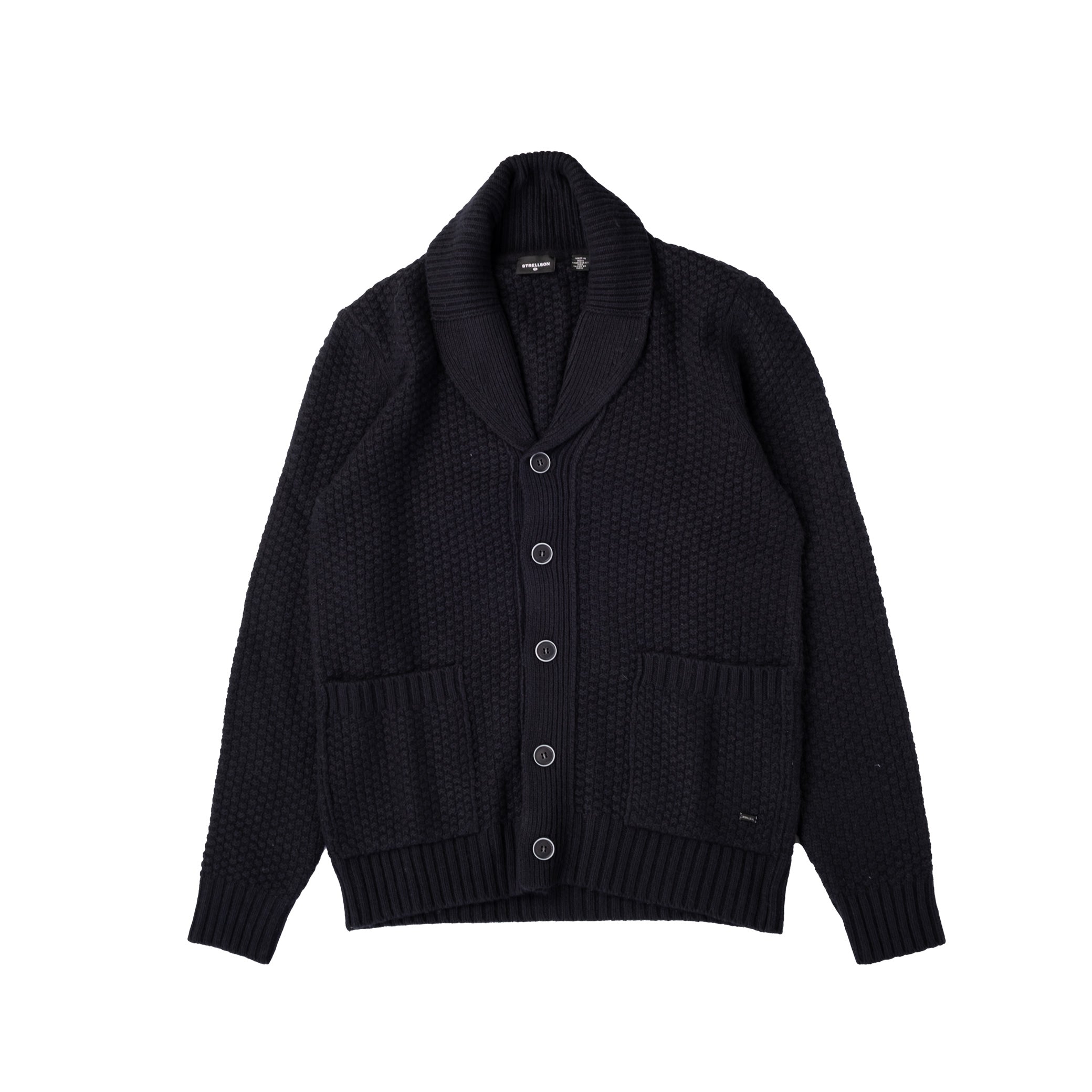 Navy Shawl Cardigan LG