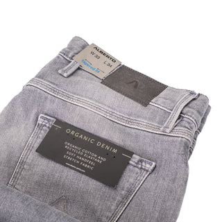 Alberto Steel Blue Organic Cotton Jeans 2